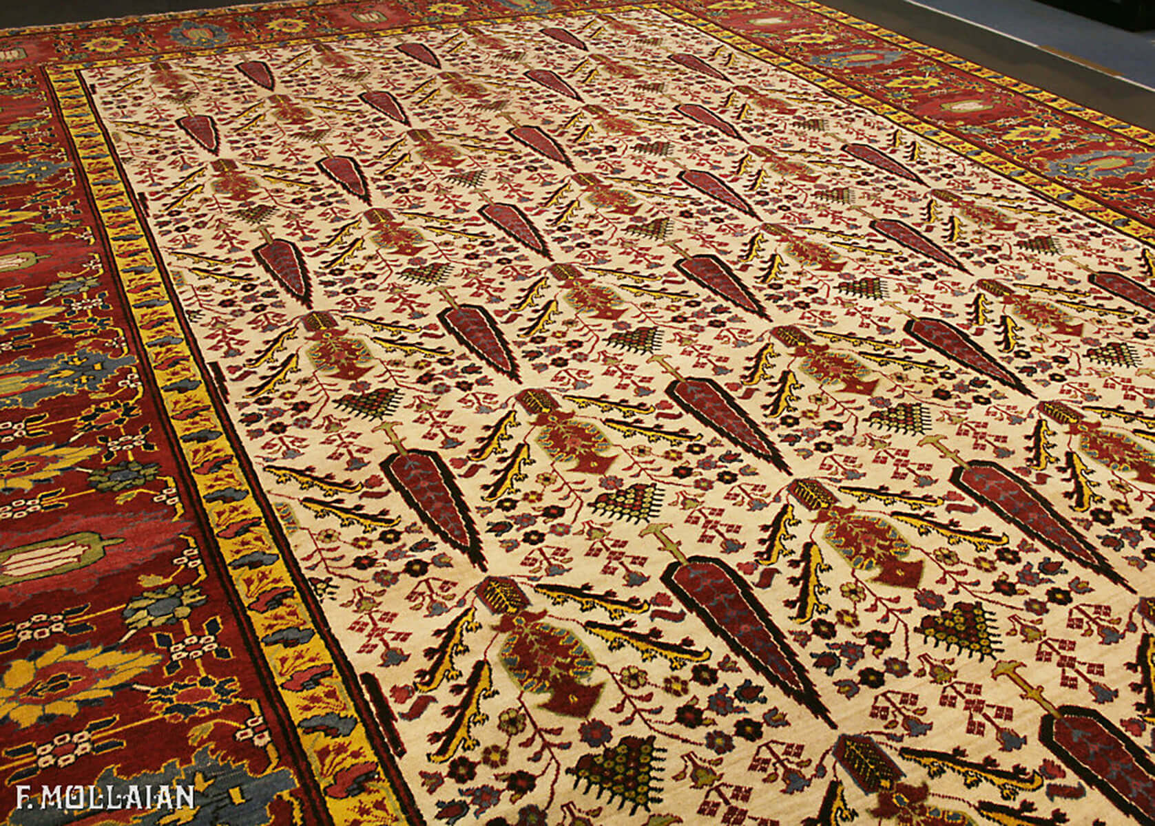 Tapis Caucasien Antique Karabakh (Qarabağ) n°:75825658